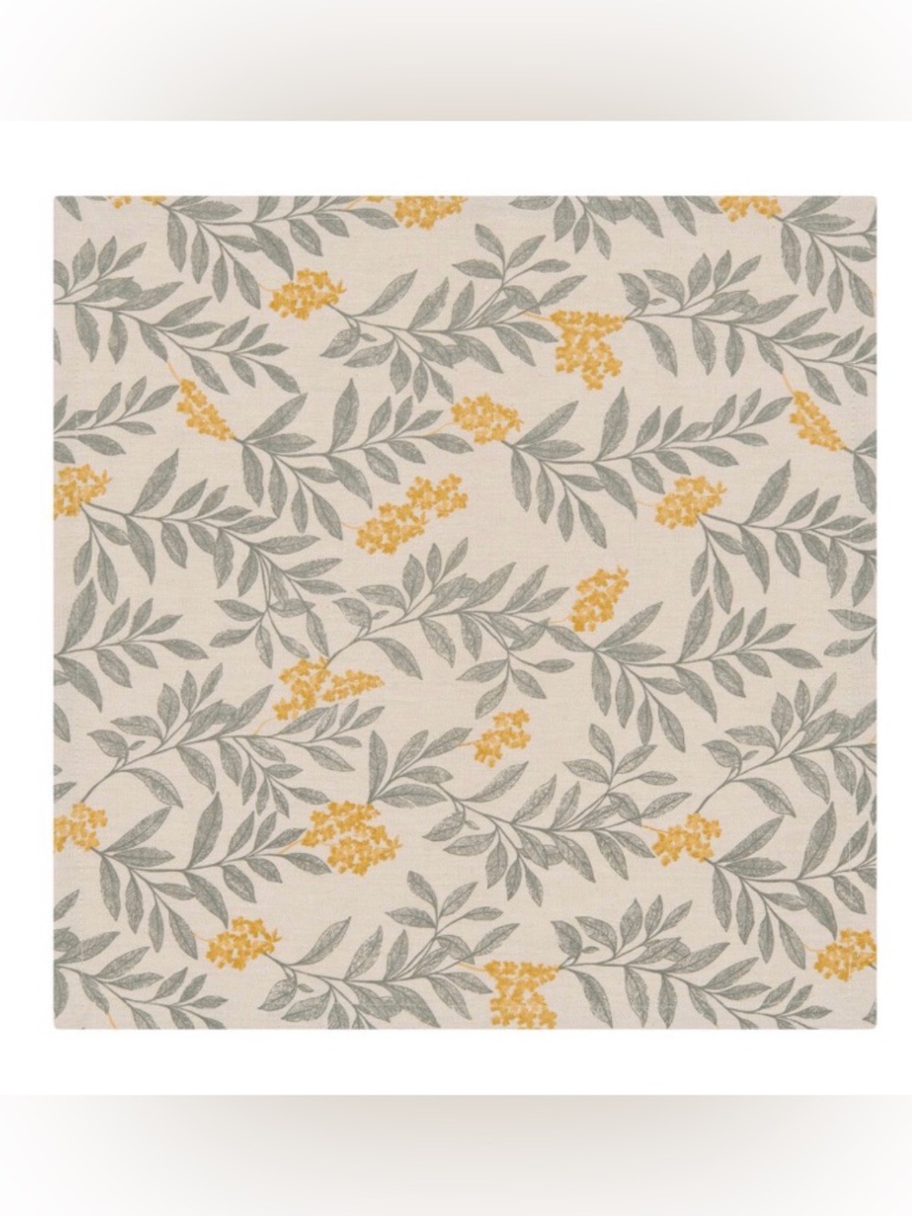 Urban Barn Floral Napkins Set of 6